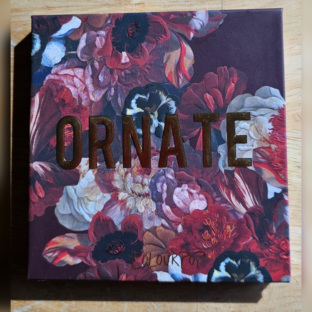 ColourPop Ornate Floral Eyeshadow Palette
